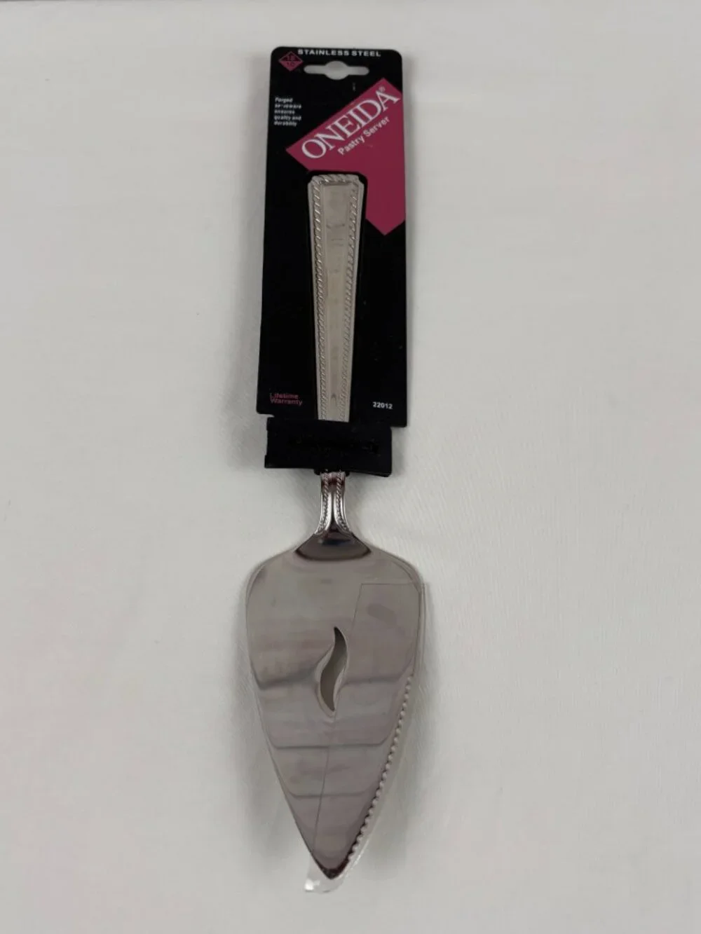 Oneida Flourish Pie Cake Pastry Server Stainless 18/10 NOS